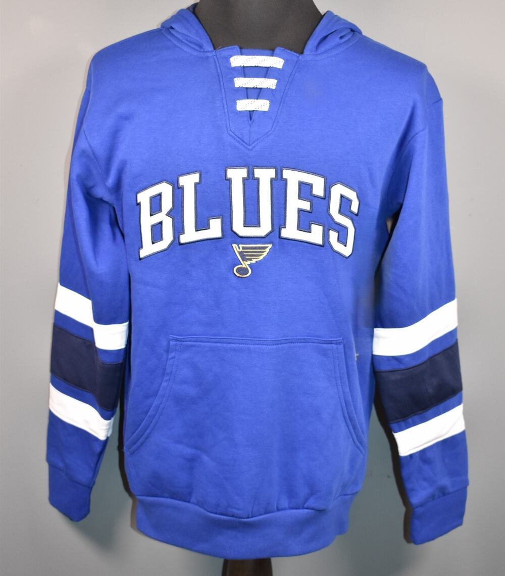 Mens NHL St. Louis Blues Hockey Hoodie Sweatshirt Brand New No Tags Size XL